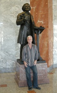 Frederick Douglass Statue & Steven Weitzman.png