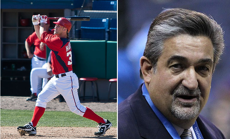 Ted Leonsis and Bryce Harper