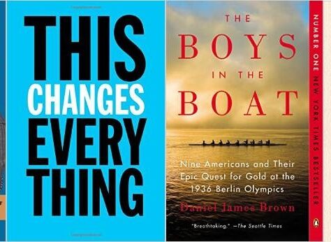 Two impactful books: one on life-changing moments, the other on Olympic history and politics.