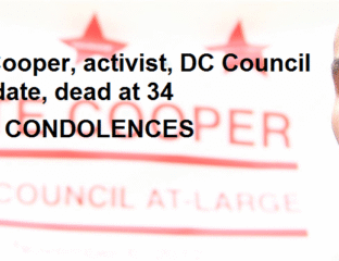 Headline about the death of a DC Council member at 34.