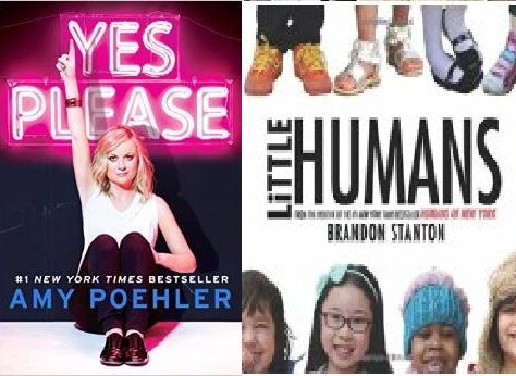 Covers of two books about human behavior and social issues.