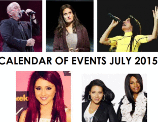 Collage of diverse female singers promoting July 2024 events.