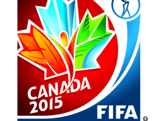 Logo for the 2015 FIFA Women's World Cup in Canada.