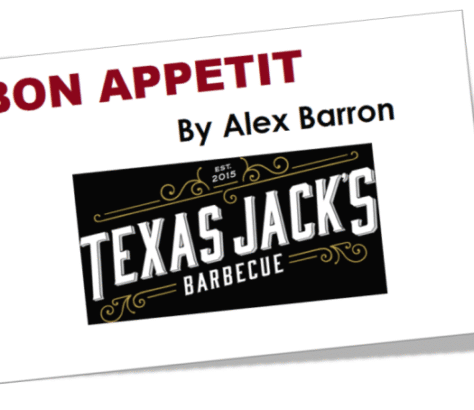 Logo of Texas Jack's Barbecue by Alex Barron.