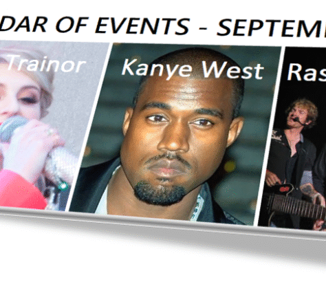 Key figures from September 2022: Rainor, Kanye West, and Rihanna.