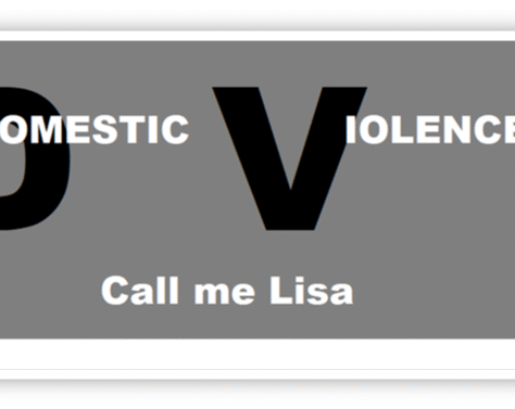 Logo with 'D V' and text 'Call me Lisa' on grey background.