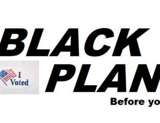Logo featuring bold black text 'BLACK PLANET' with a small blue and white emblem.