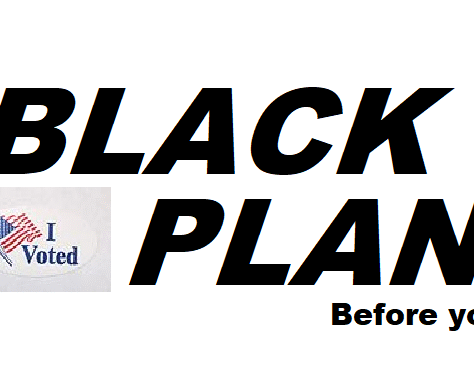 Logo featuring bold black text 'BLACK PLANET' with a small blue and white emblem.
