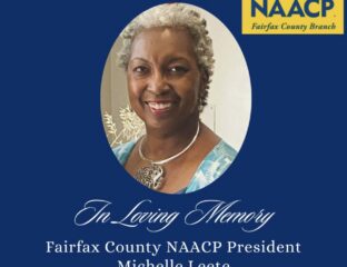 Memorial tribute for Fairfax County NAACP President Michelle Leete.