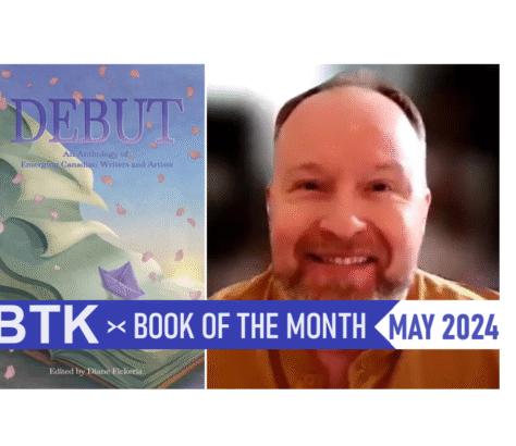A smiling man discusses the May 2023 Book of the Month.